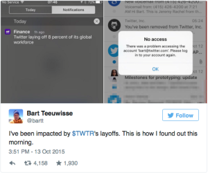 Twitter layoffs